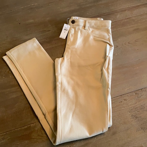 Gap Khaki soft school uniform pants. Size 16 slim. Very cute fit. - Picture 1 of 4